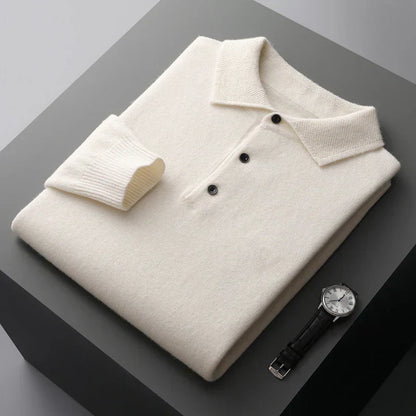 Jonathan long-sleeved polo shirt
