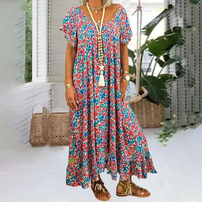 LP | Maxi classic dress in boho style