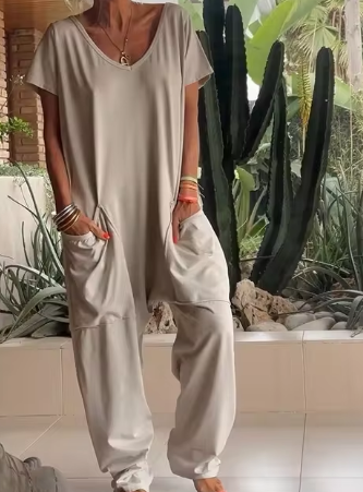Xenia - Streetwear Fashion New Loose Jumpsuit