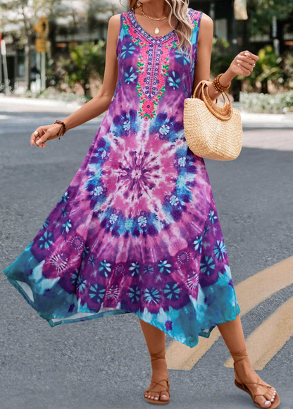 LP | Multicolor print dress