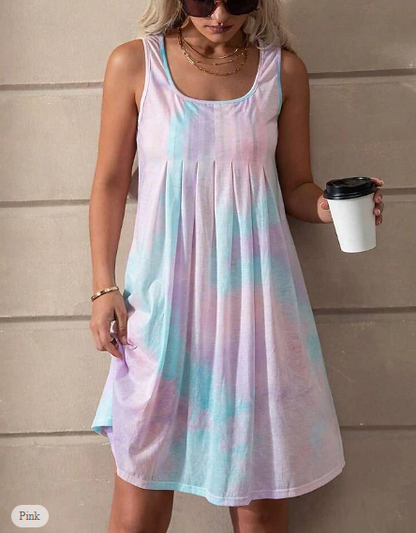 LP | Colorful tie dye dress