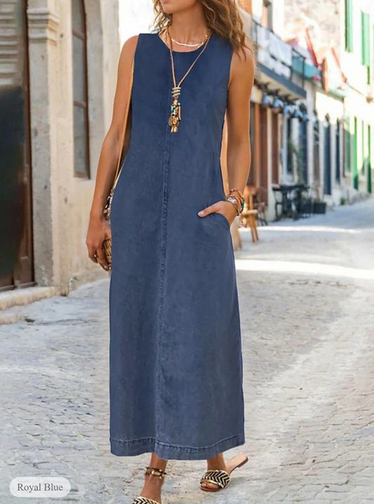 LP | Denim dress ideal for good weather