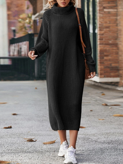LP | casual knit dress for winter