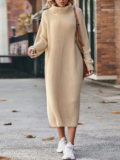 LP | casual knit dress for winter