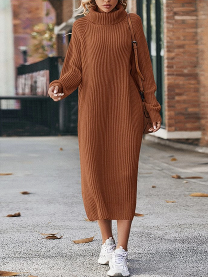 LP | casual knit dress for winter