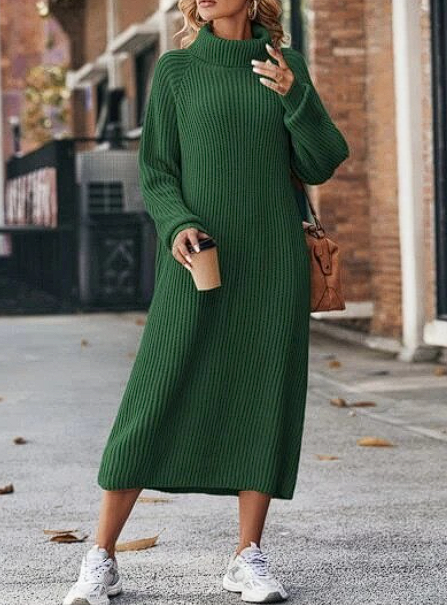 LP | casual knit dress for winter