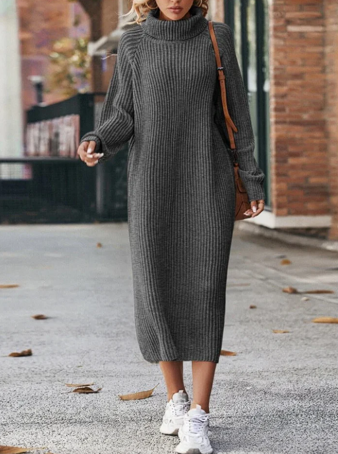 LP | casual knit dress for winter