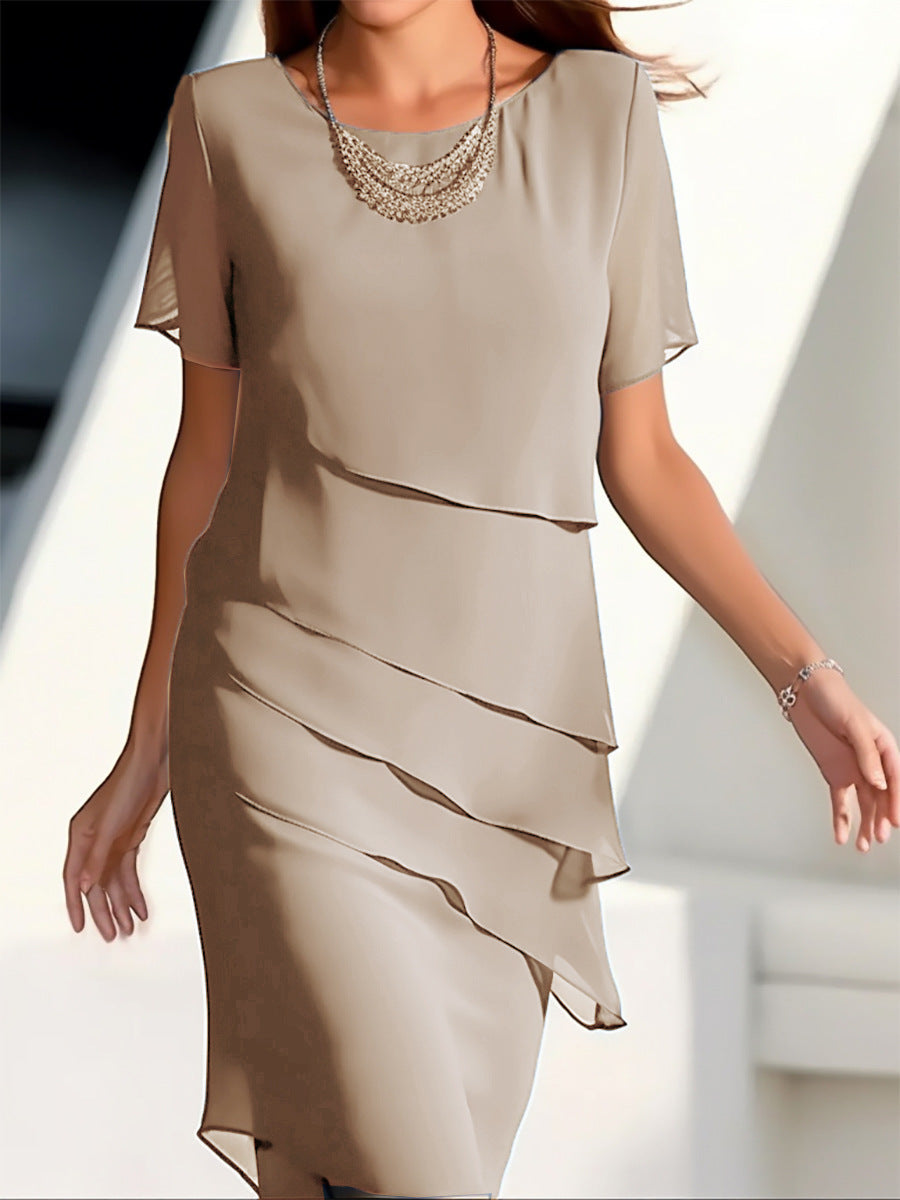 LP | Elegant dress that covers the belly