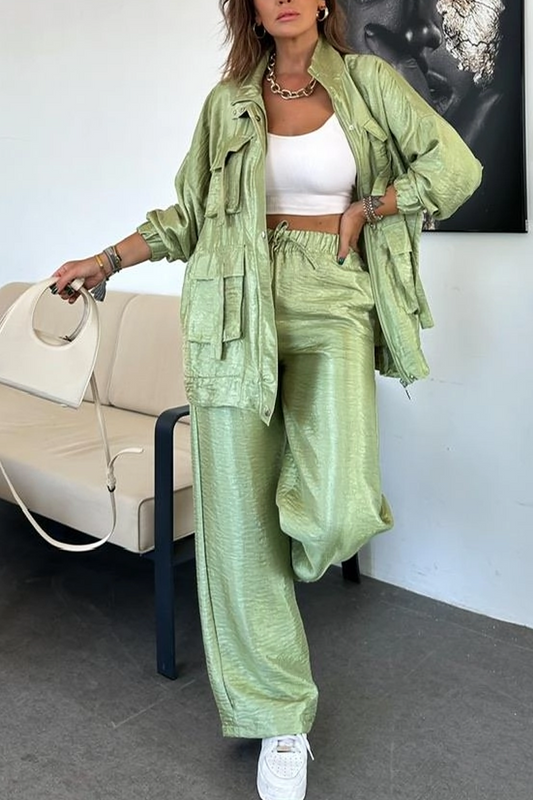 Violaine | Set giacca e pantaloni oversize alla moda