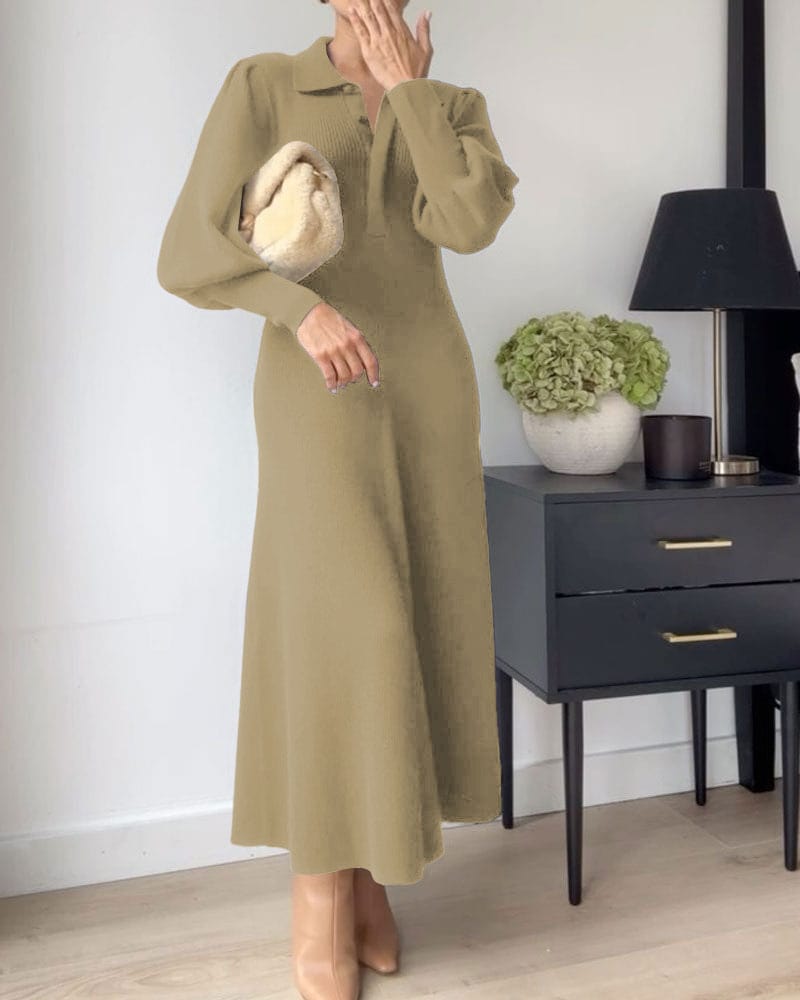 LP | Zelmira Modern and comfortable winter dress