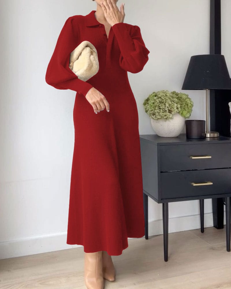 LP | Zelmira Modern and comfortable winter dress