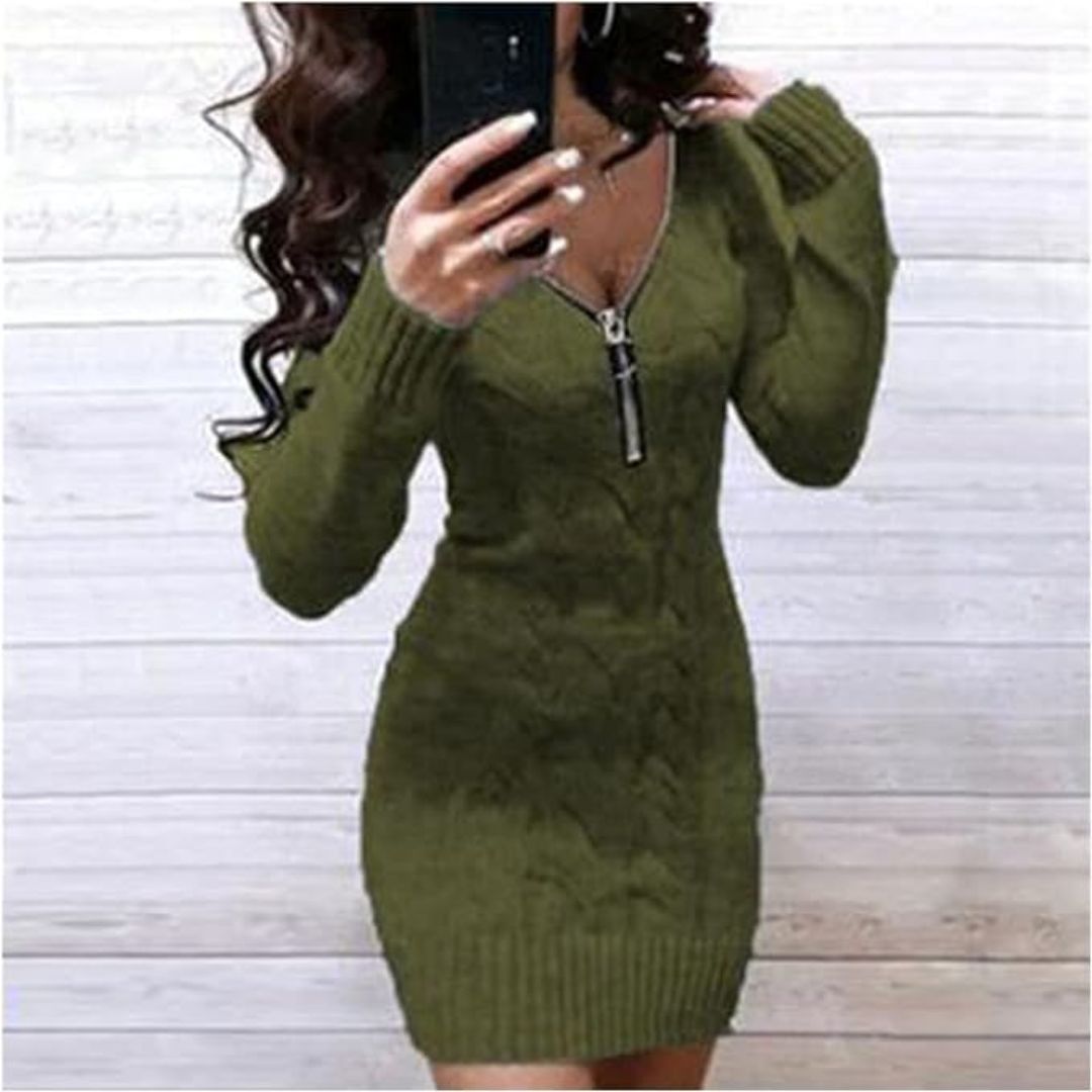 LP | ribbed tunic dress