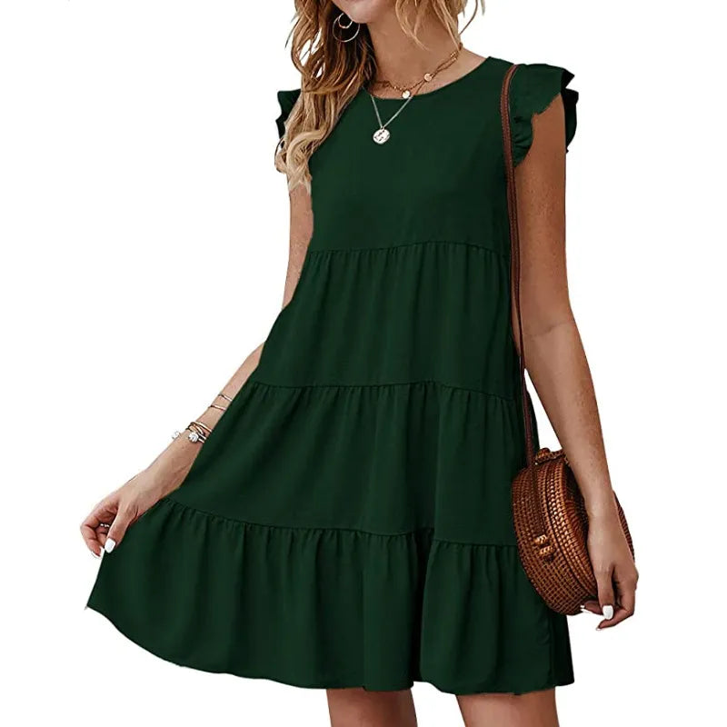 LP | Short-sleeved dress perfect for warm weather
