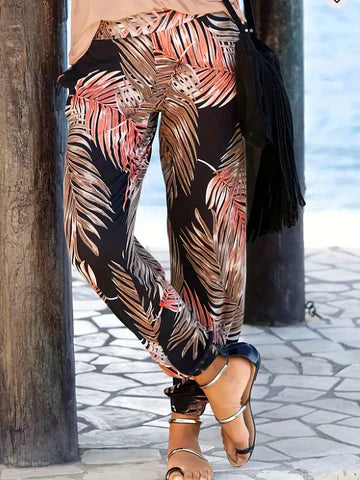 Faye - Women's high-waisted beach pants