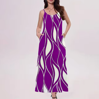 LP | Dress with wave pattern