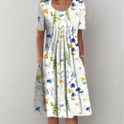 LP | Elegant cotton and linen dress
