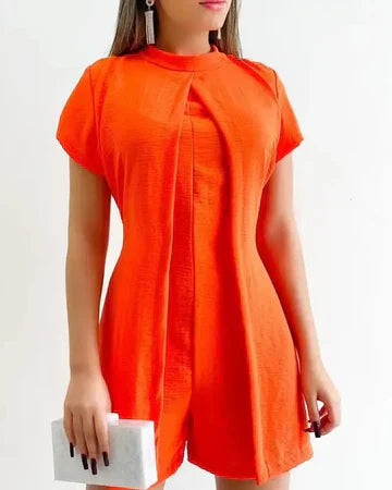 Christa - Elegant jumpsuit with overlays