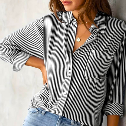 Jet | women's casual striped blouse