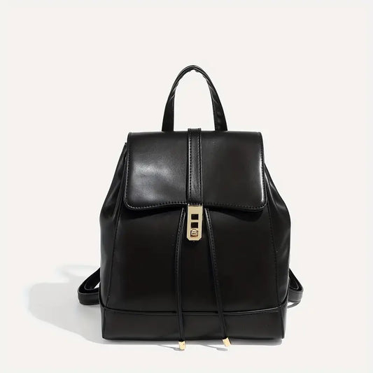 Ziah | Elegant leather travel backpack for women