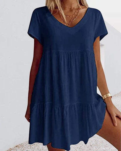 LP | Loose, casual dress with short sleeves