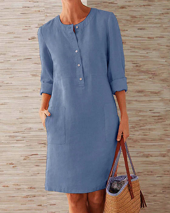 LP | One-color elegant dress