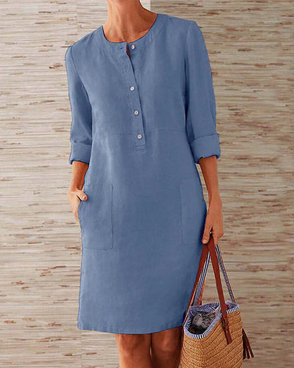 LP | One-color elegant dress