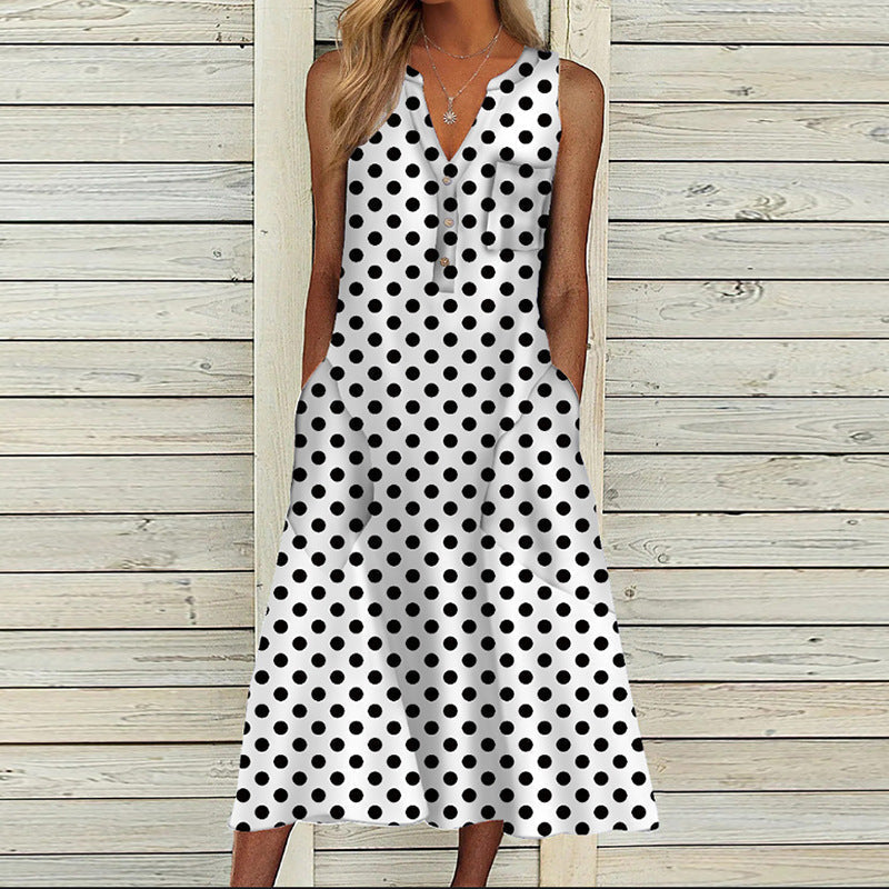 LP | Polka Dot Print Dress