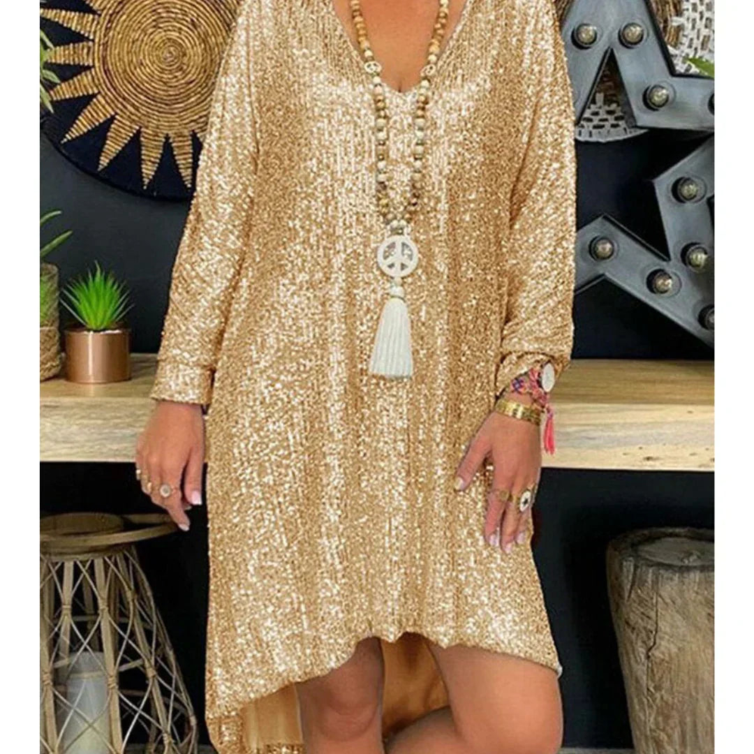 LP | Sequined Glitter Dress