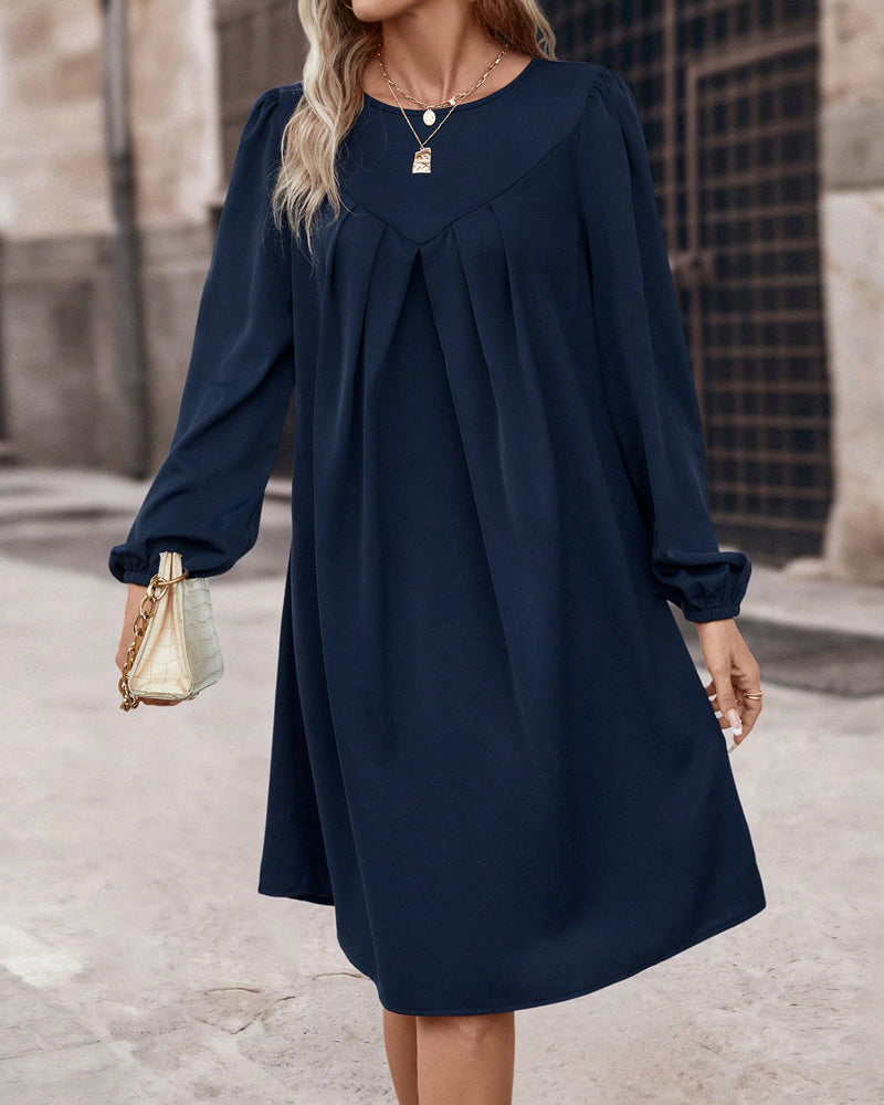 Mc | Wide dress with long sleeves