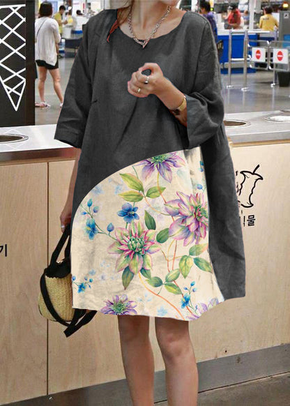 LP | A-neck summer dress