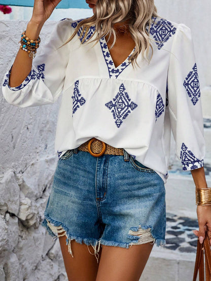 Esme embroidered blouse