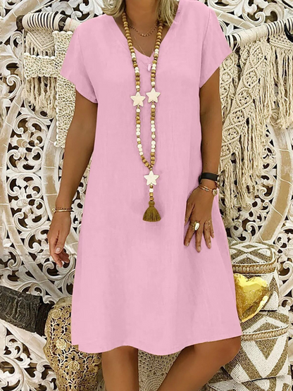 LP | Wide cotton casual dress