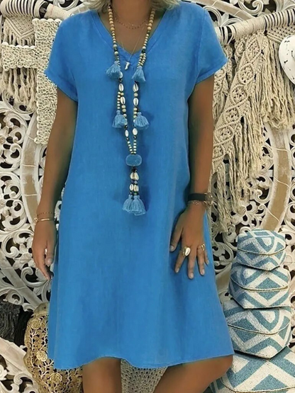 LP | Wide cotton casual dress