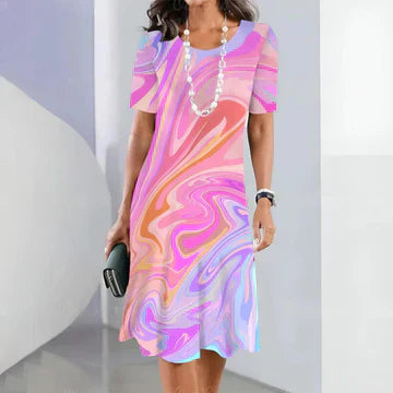 LP | Beautiful dress with marble pattern