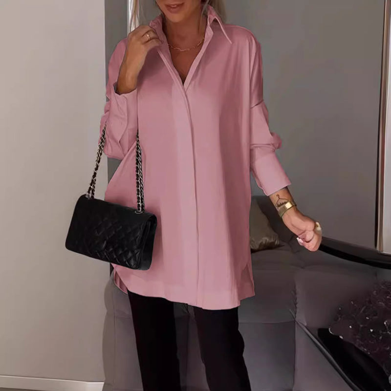 LP | Shirt with lapels for women