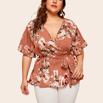 Vardi Dante™ Fenna Plus-Size Top | Colorful and versatile