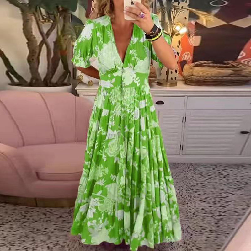 LP | V-neck long dress