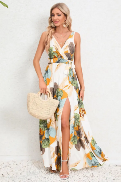 Anaëlle | Flowery Long Dress for Women