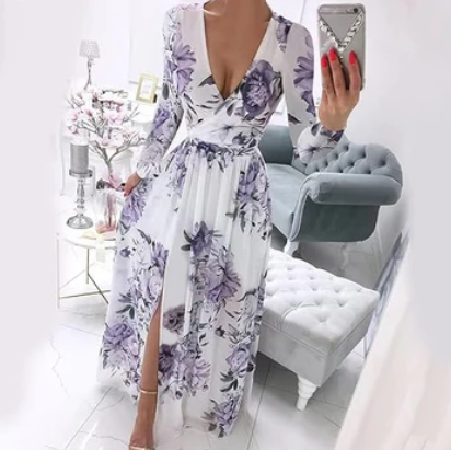 Catherine - Long-sleeved dress