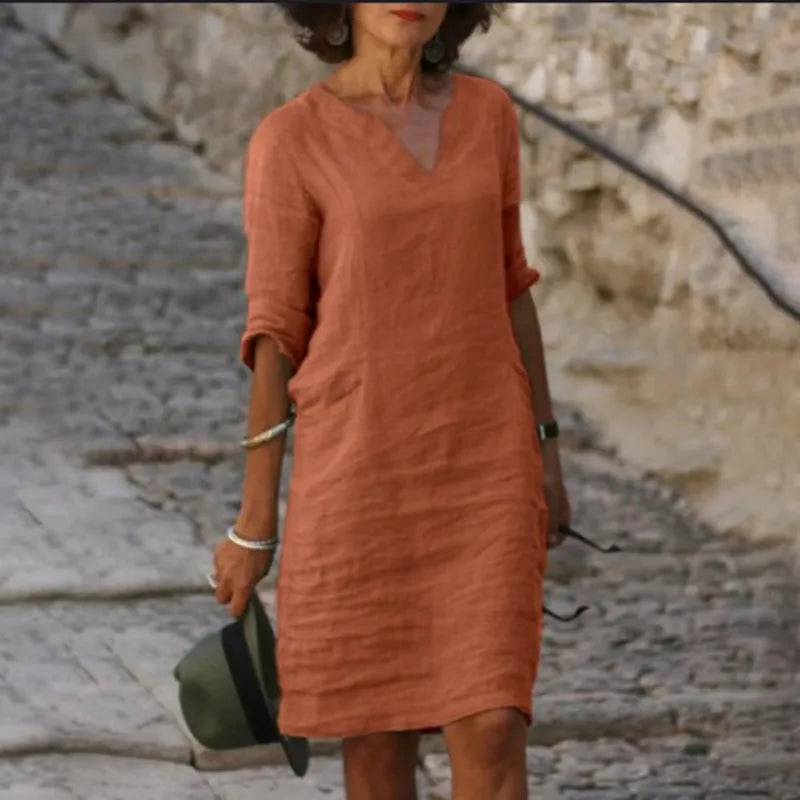 V-neck dresses for women