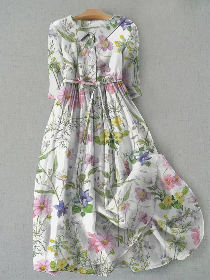 Mc | Julia - Vintage botanical floral print for women