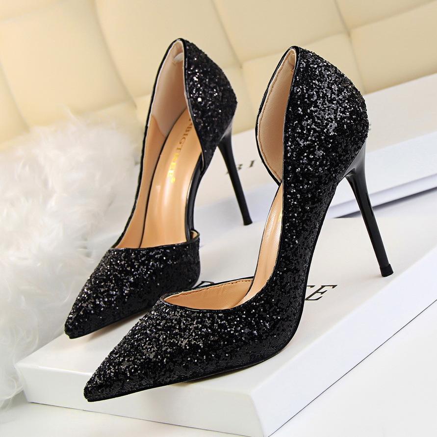 Luxury women's shoes Sexy women's pumps High-heeled shoes