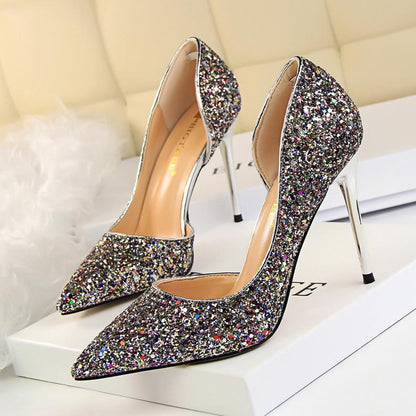Luxury women's shoes Sexy women's pumps High-heeled shoes