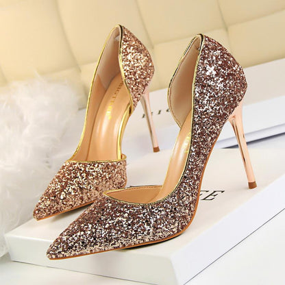 Luxury women's shoes Sexy women's pumps High-heeled shoes
