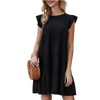 LP | Short-sleeved dress perfect for warm weather