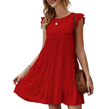LP | Short-sleeved dress perfect for warm weather
