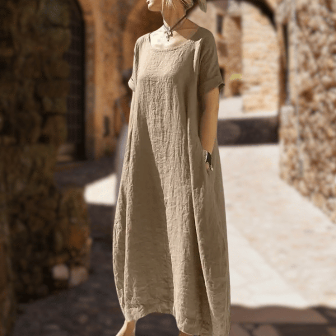 LP | Soft and comfortable casual long dress