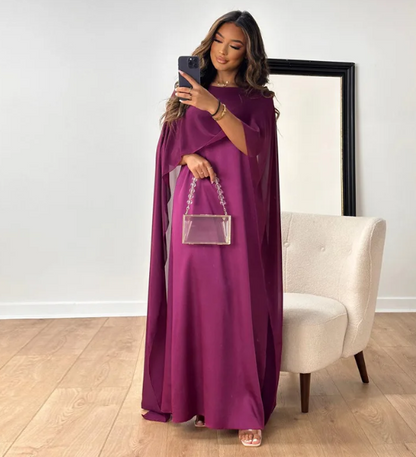 Ariana - Long satin dresses for women