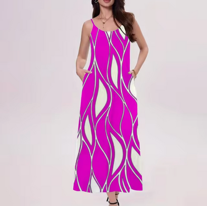 LP | Dress with wave pattern