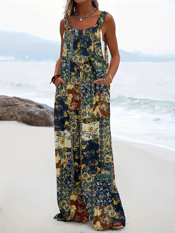 Ingrid - Square neck jumpsuit